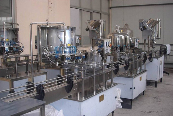 GFP series negative pressure filler production line