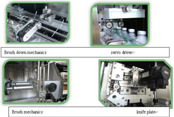 Automatic Shrink Sleeve Labeling Machine For Small Bottle Water Cap Security Seal