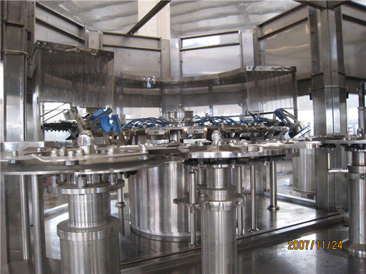 automatic gas carbonated drink washing filling capping 3-in-1 machine