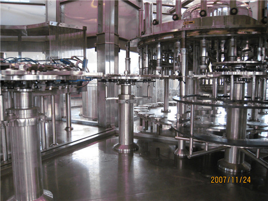 Automatic carbonated soft drink production line/filling machine
