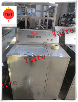 semi-automatic brushing High quality 100B/H 5 gallon bottle brushing machine