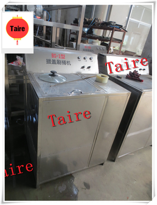semi-automatic brushing High quality 100B/H 5 gallon bottle brushing machine