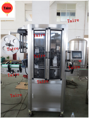 automatic shrink sleeve labeling machine with steam shrink tunnel and generator
