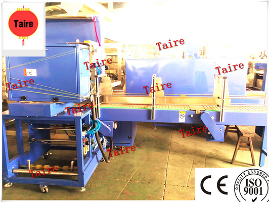 Automatic water bottle shrinking packing machine
